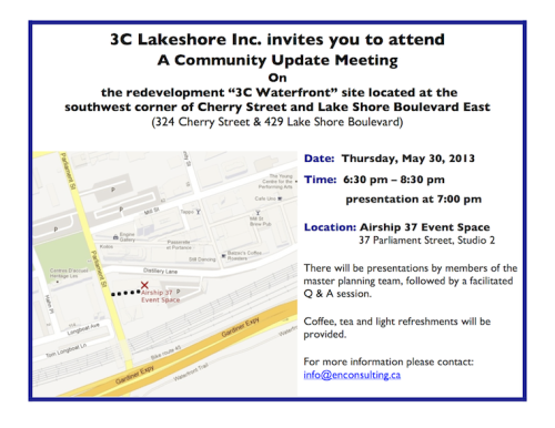 3C Lakeshore-May 30-Community Update-Notice