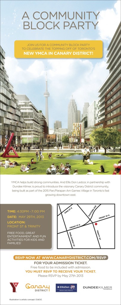 Canary District and YMCA Block Party May 29th