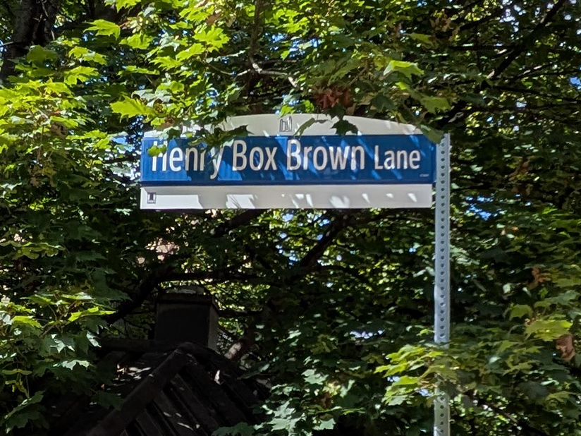 Historic street name unveilings, February 2024