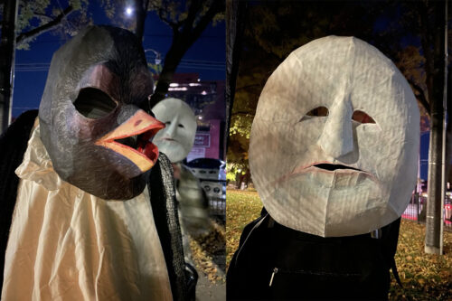 Corktown Pumpkin Parade costumes